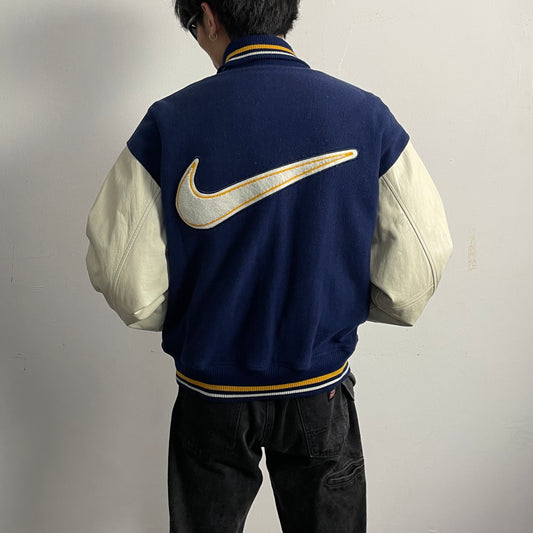 Vintage 90s Nike Varsity Jacket (Large)