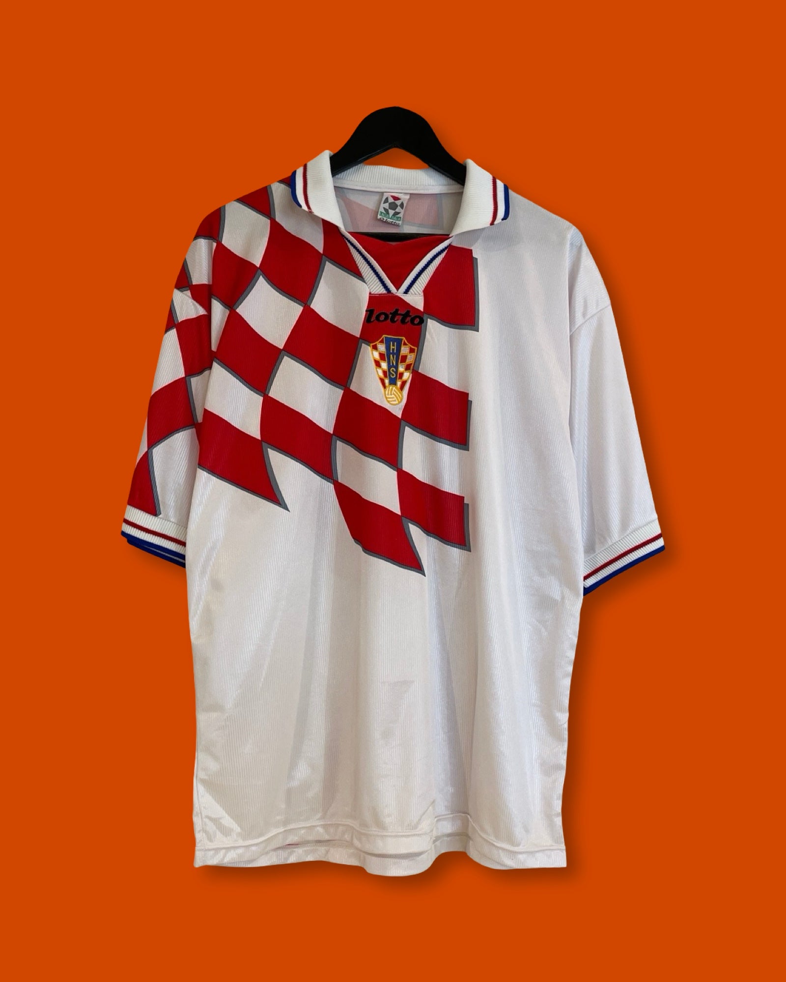 Vntg 1998-99 Lotto Croatia Home Shirt (XL)