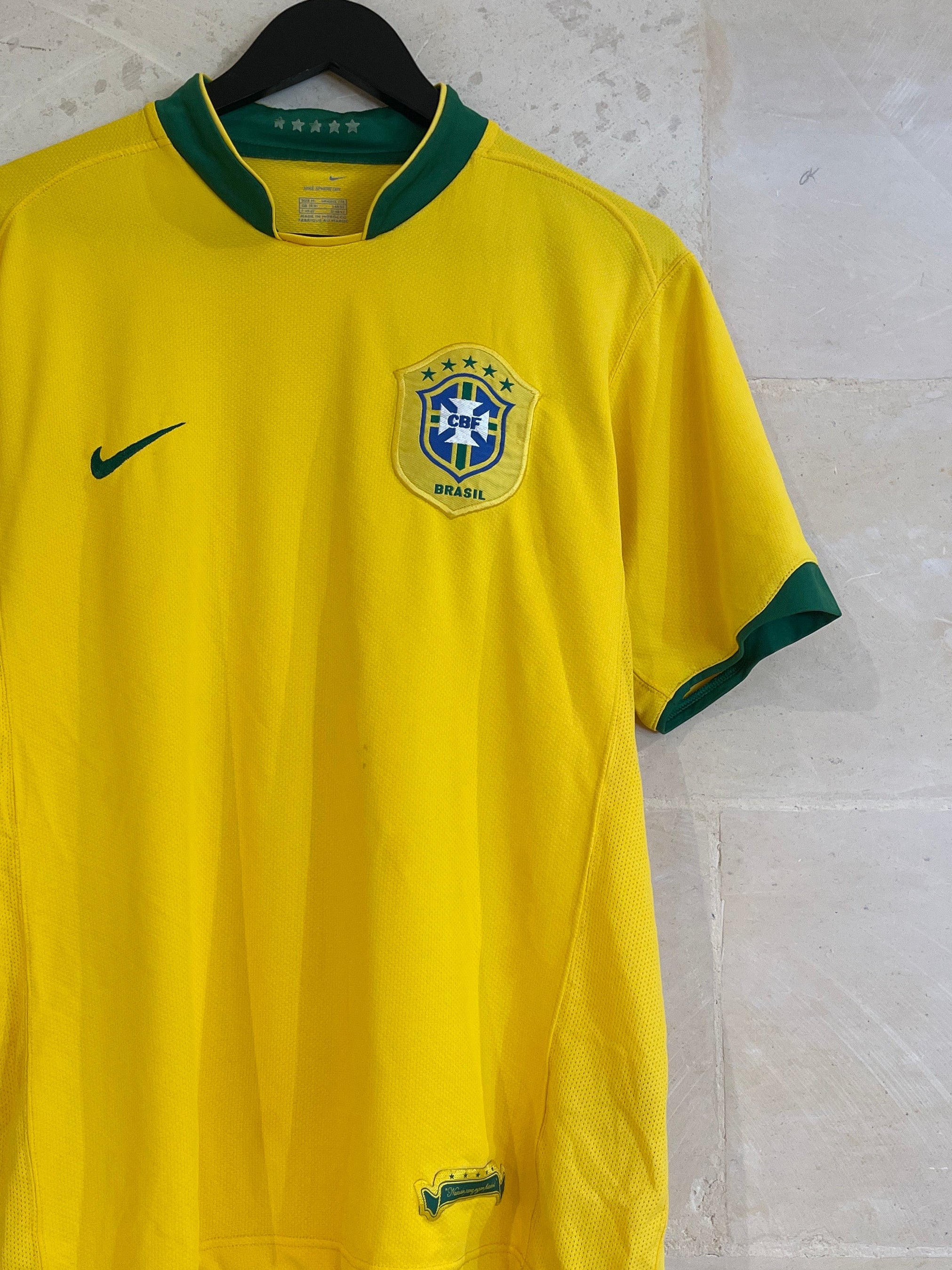 2006-08 Nike Brazil Home Jersey (Medium)