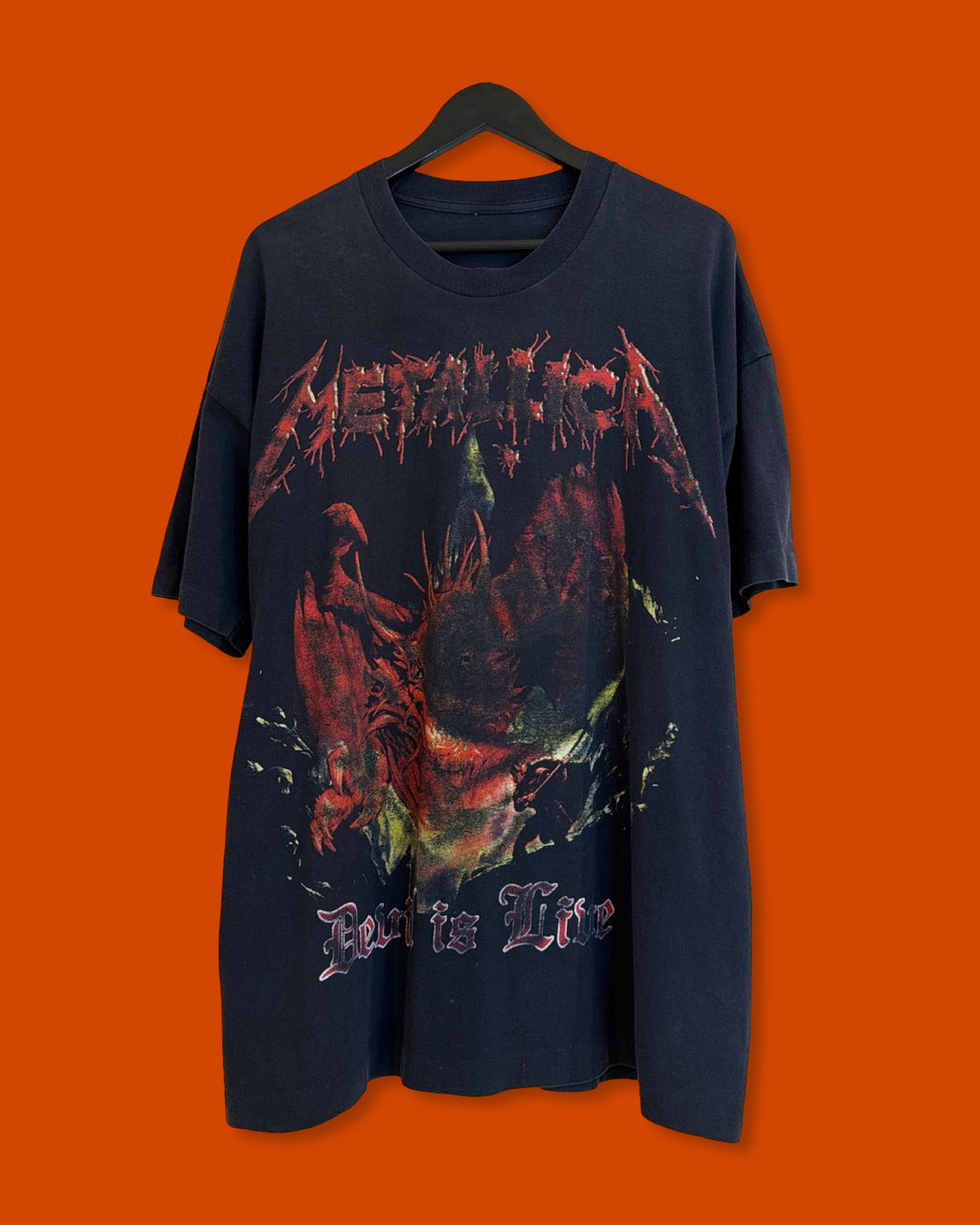 Vntg Metallica Devil Is Mine Tee (XL)