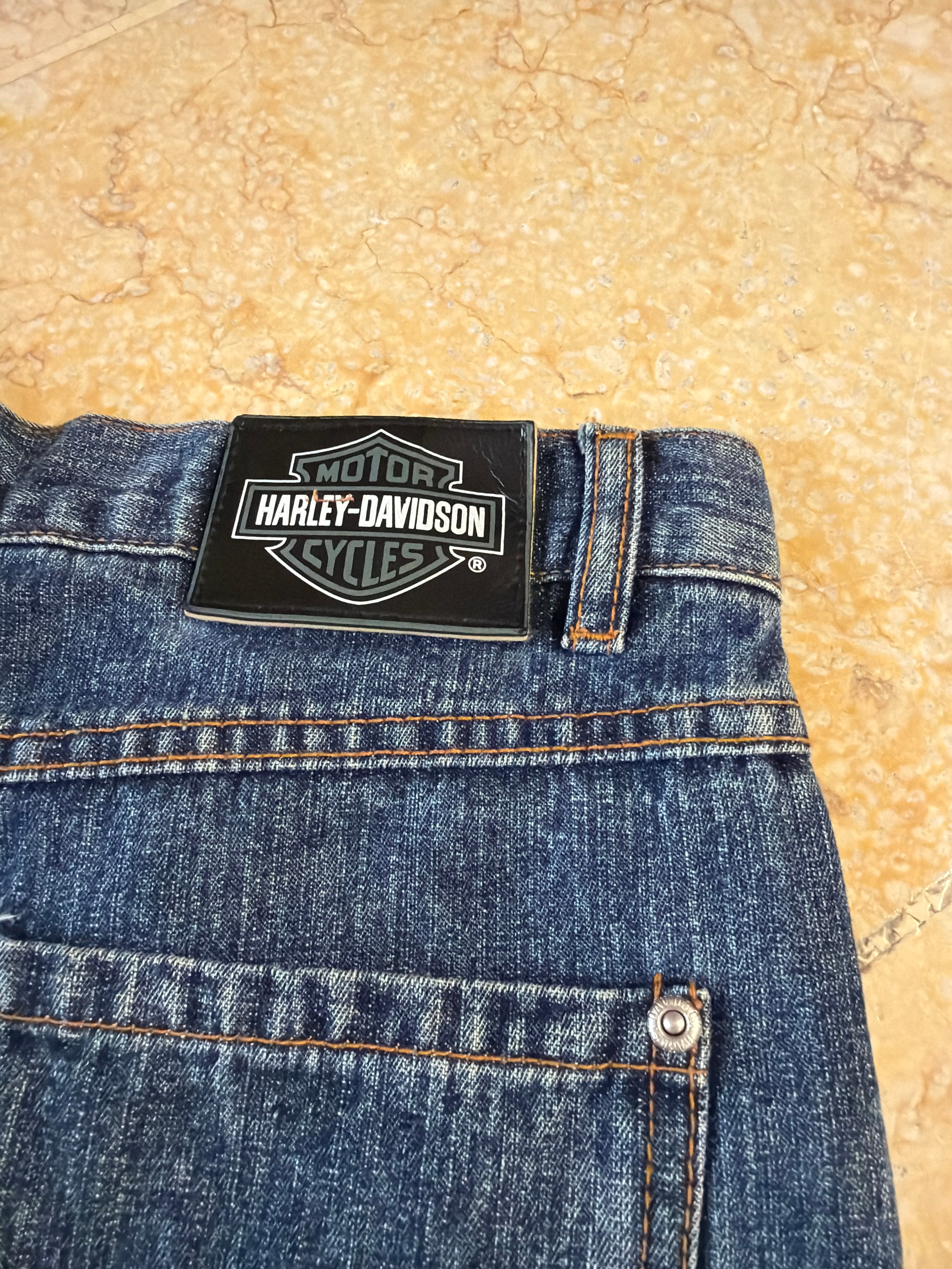 Harley Davidson Denim Mens Pants (W28/L43)