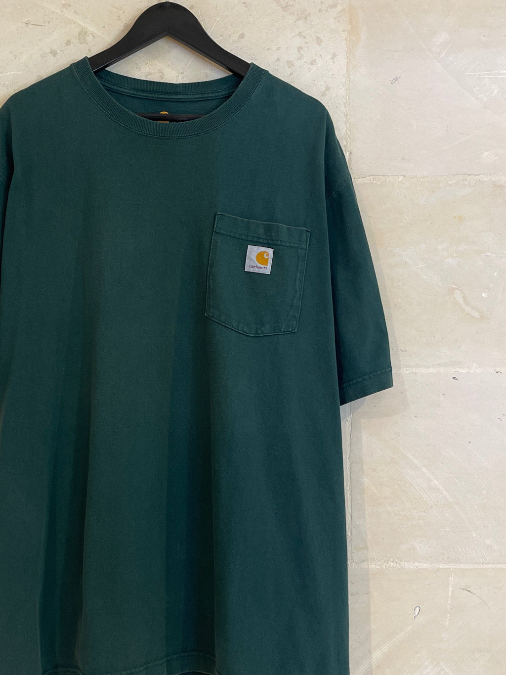 Carhartt Dark Green K87 Pocket Tee (XL)