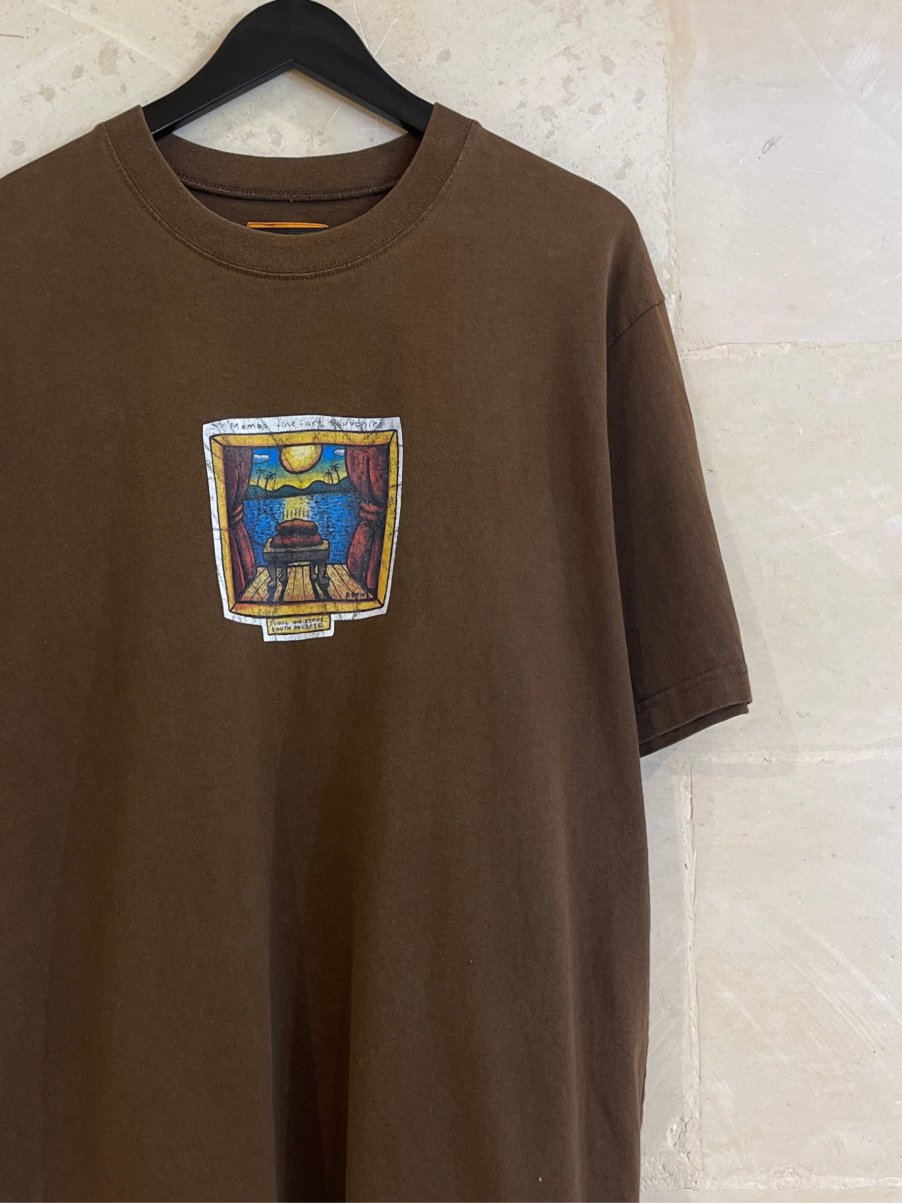 Vntg Mambu Choco Brown Tee (Large)*