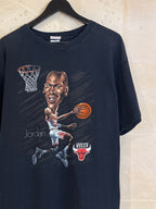 Vntg Michael Jordan Caricature Tee (XL)