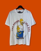 Vntg The Simpson Like Father Like Son Tee (XL)