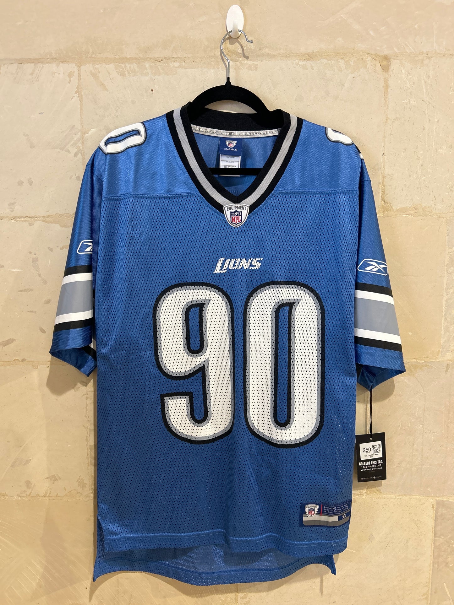 Vntg Lions NFL Jersey (Small)