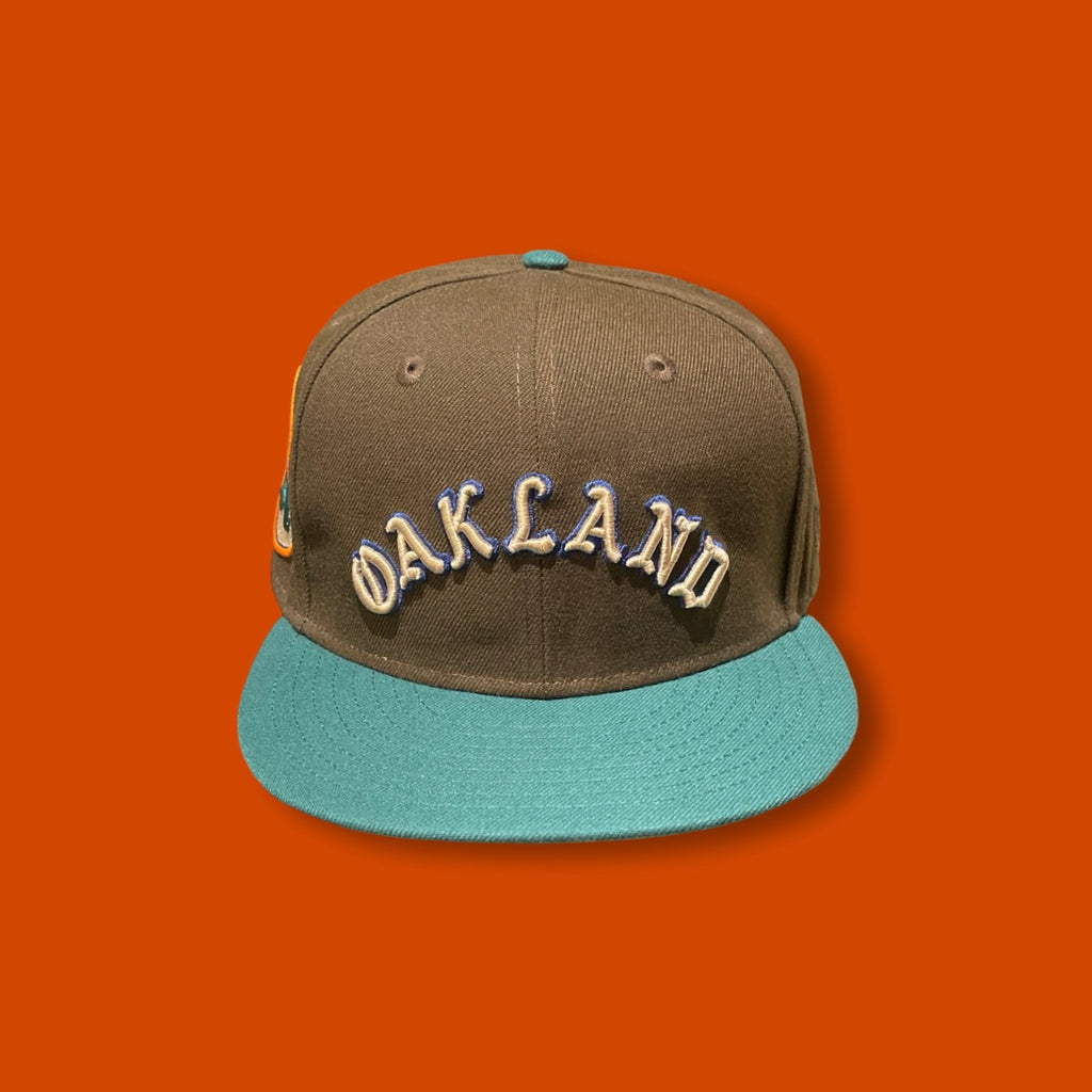 Brand New O.Athletics Closed Cap Choco-Green (size 7 5/8)