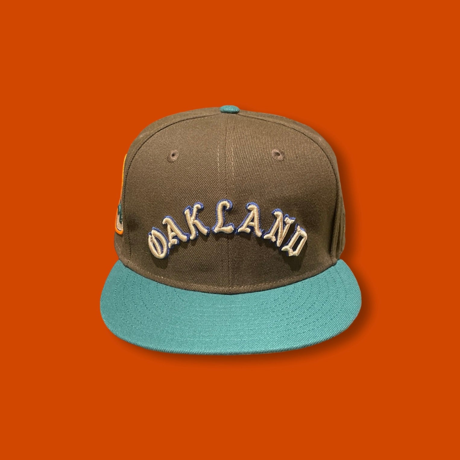 Brand New O.Athletics Closed Cap Choco-Green (size 7 5/8)