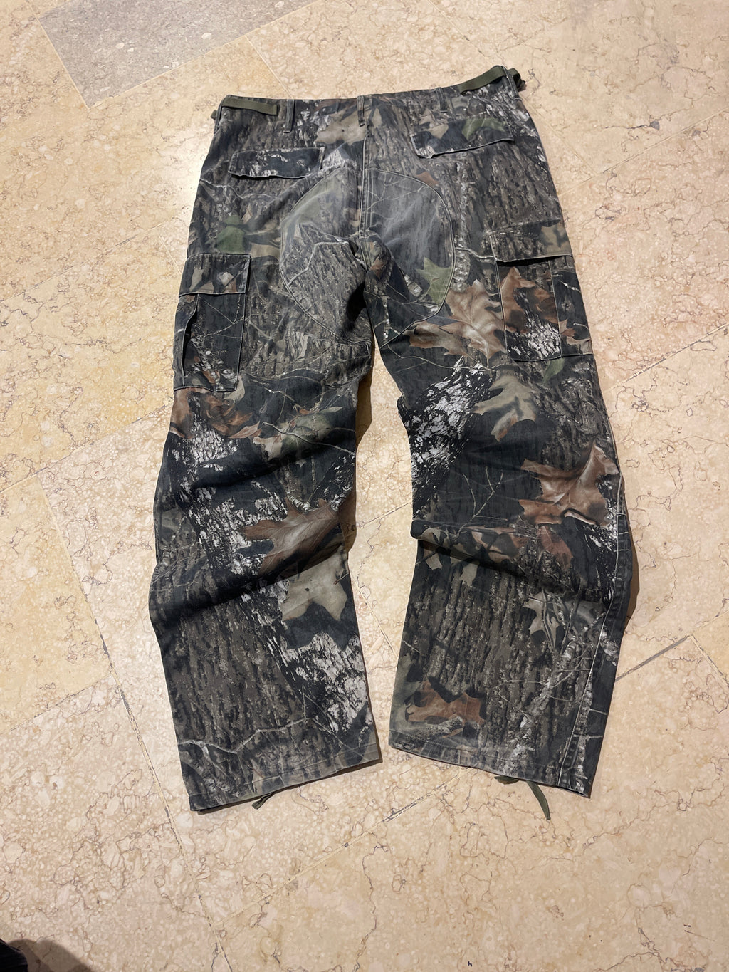 Random Real Tree Cargo Pants(36W-43L)
