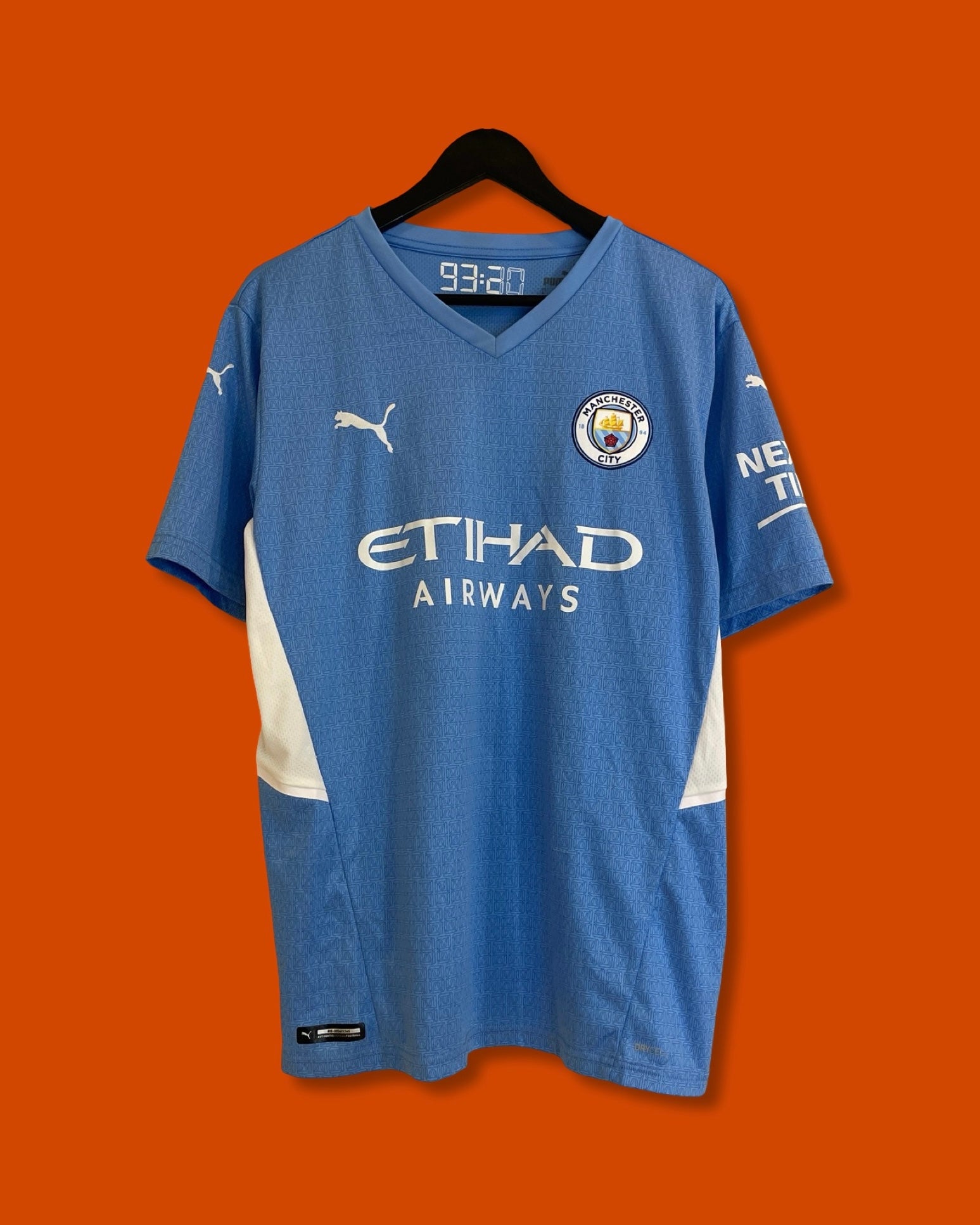 2021-22 Manchester City Home Jersey (Large)