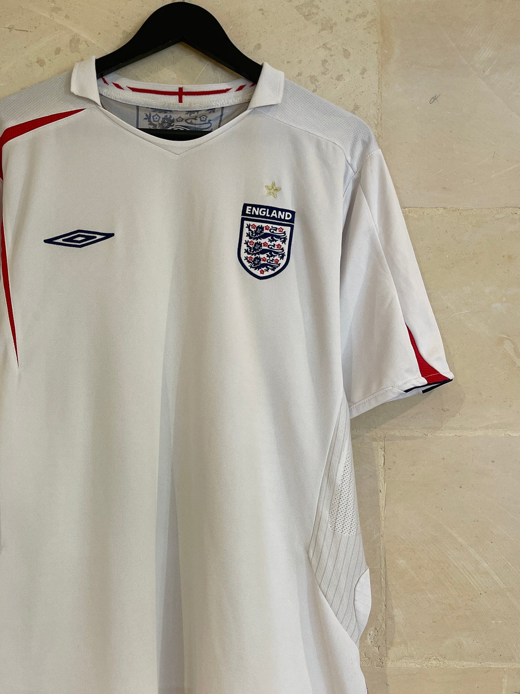 2005-07 England Home Shirts Jersey (XL)