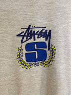 Stussy Mid Print Gray Tee (Large)