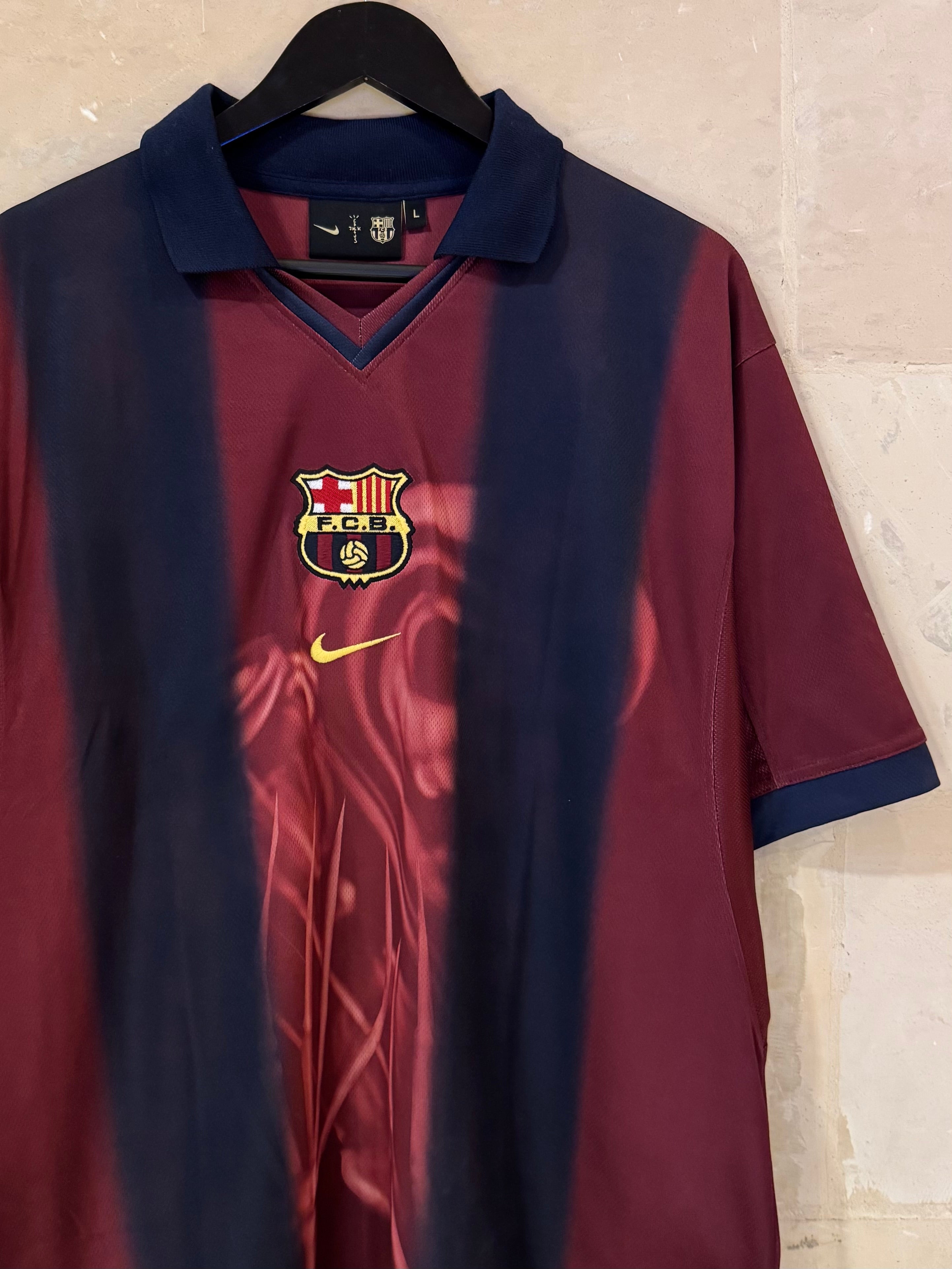 Travis Scott x FCB Retro Football Shirt  BRAND NEW