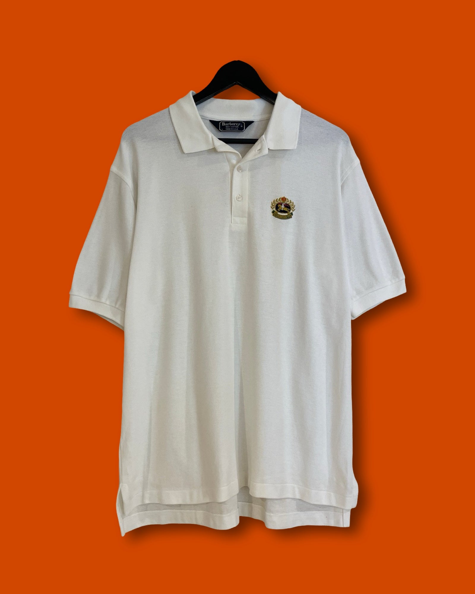 Vntg Burberry Polo (Large)*