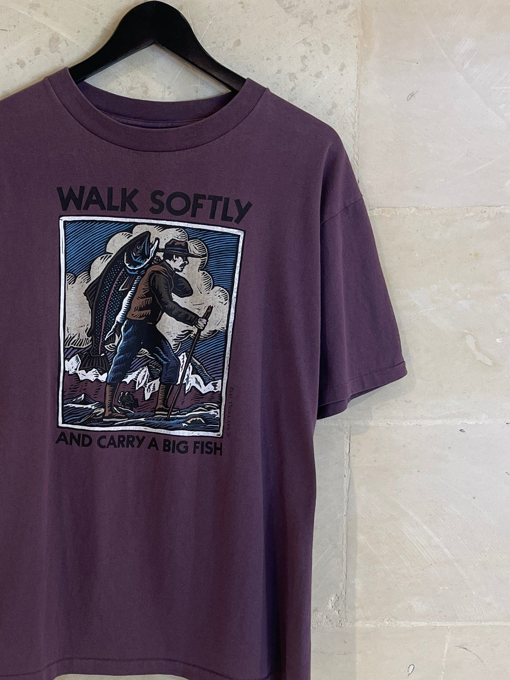 Vntg Walk Softly Tee (Large)