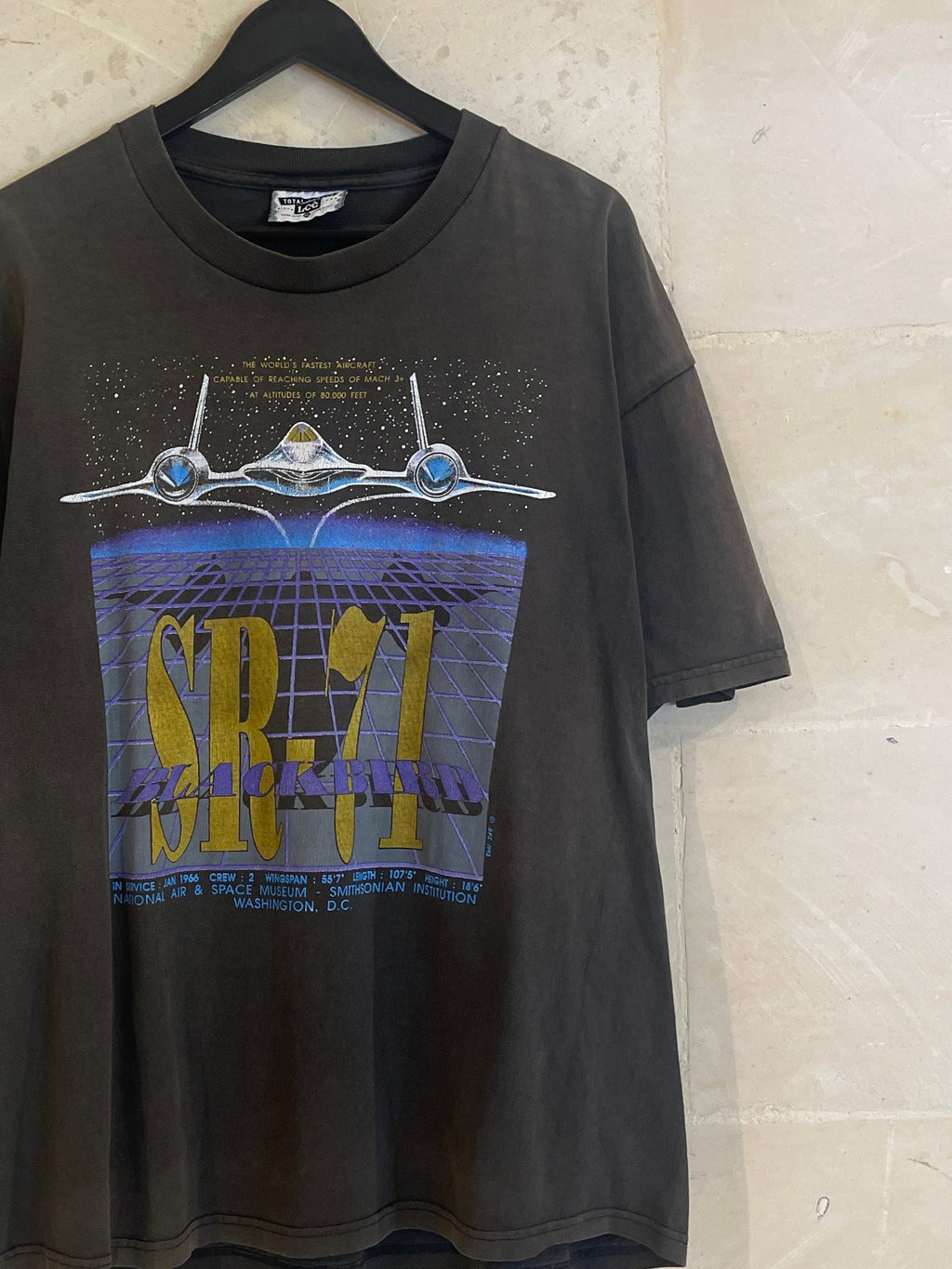 Vntg Black Bird Tee (Large)