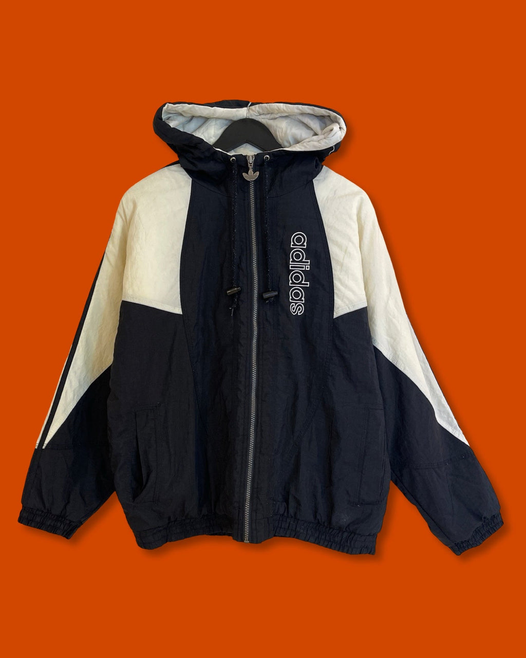 Vntg Adidas Zip Hoodie Jacket (Fits Small)