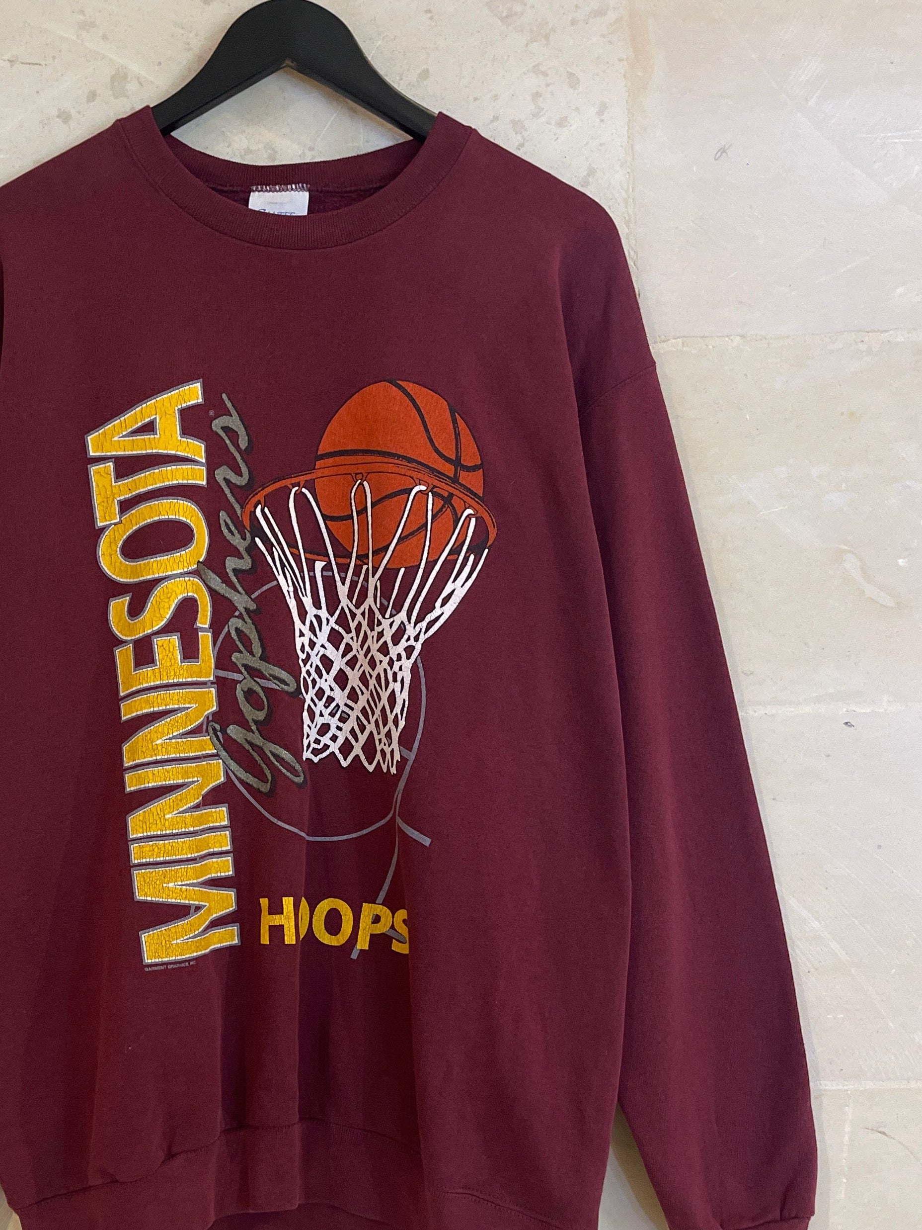 Vntg Minnesota Ghopers Sweatshirt (XL)