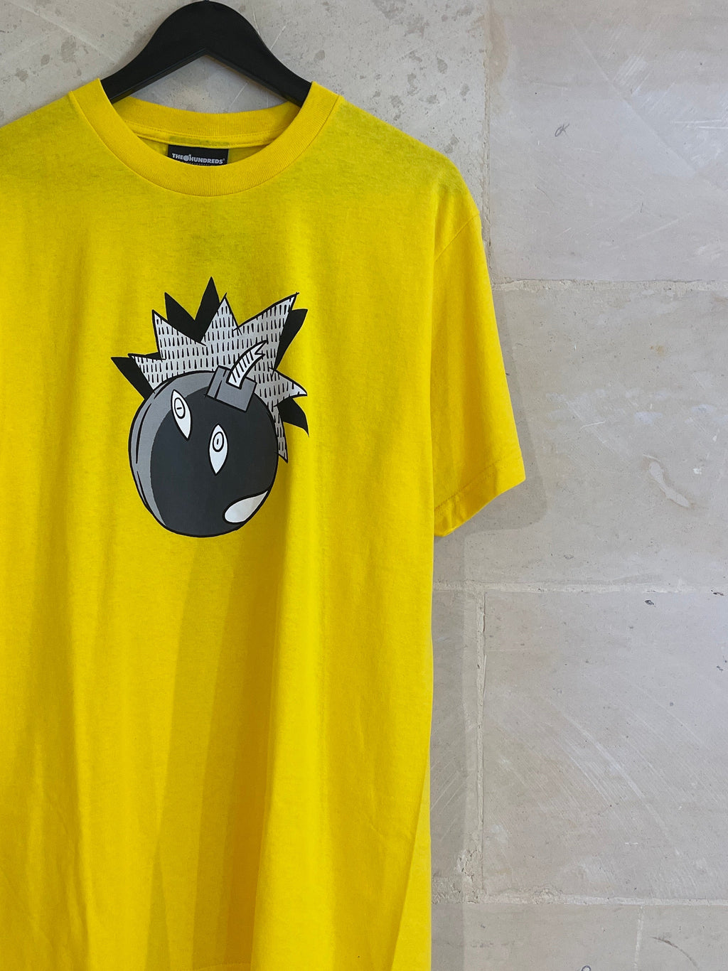 Brand New Yellow The Hundreds Tee (Medium)