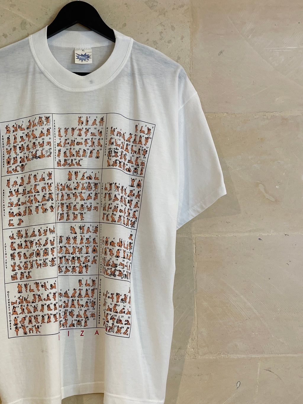 Ibiza Calendar Tee (XL)