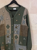 Vntg Solana Knitted Sweater (Large)*