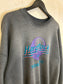 80s Hard Rock Cafe Sweatshirt (Large) Perfect Sun Fade and Pin Hole