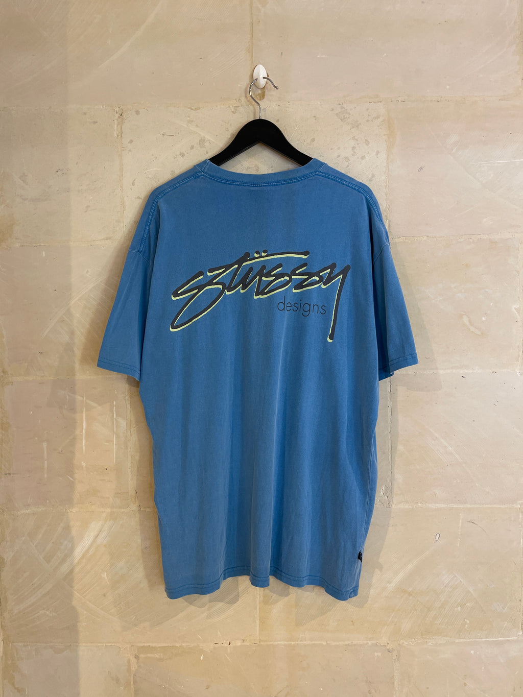 Stussy Side Print Dark Green Tee (XL)