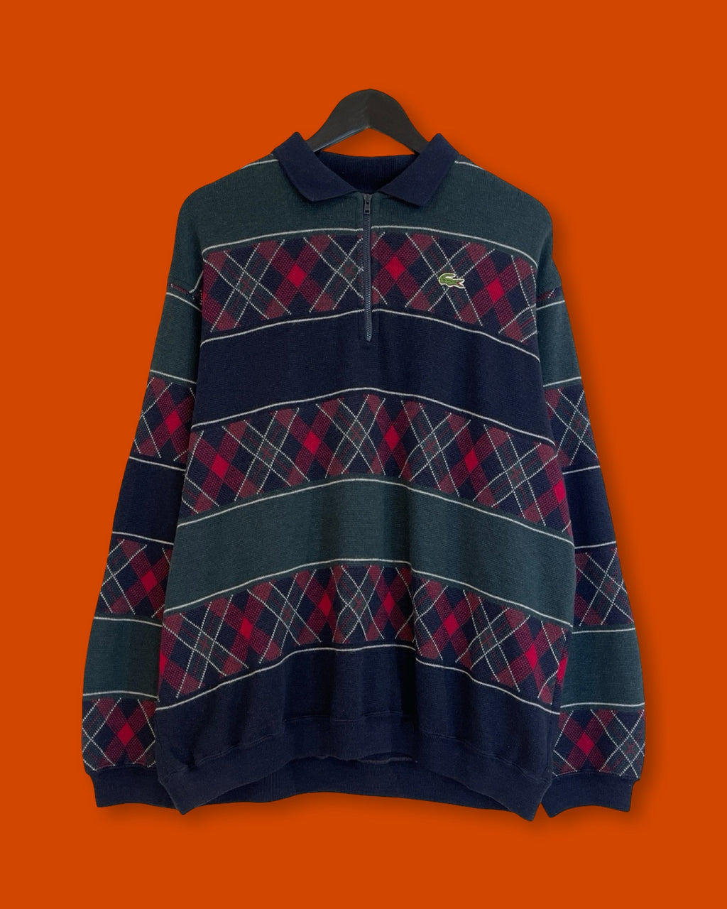 Lacoste QZip Sweatshirt (XL)
