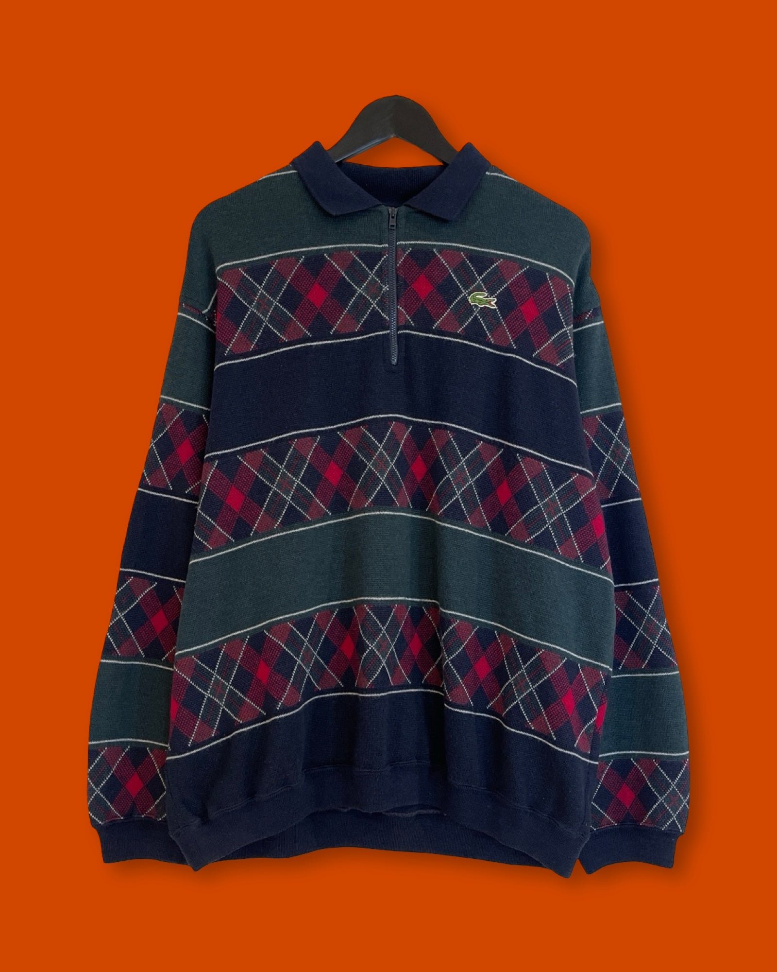 Lacoste QZip Sweatshirt (XL)