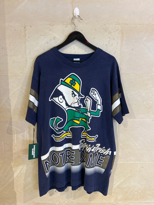 Vntg Fighting Irish Notre Dame Tee (Large)