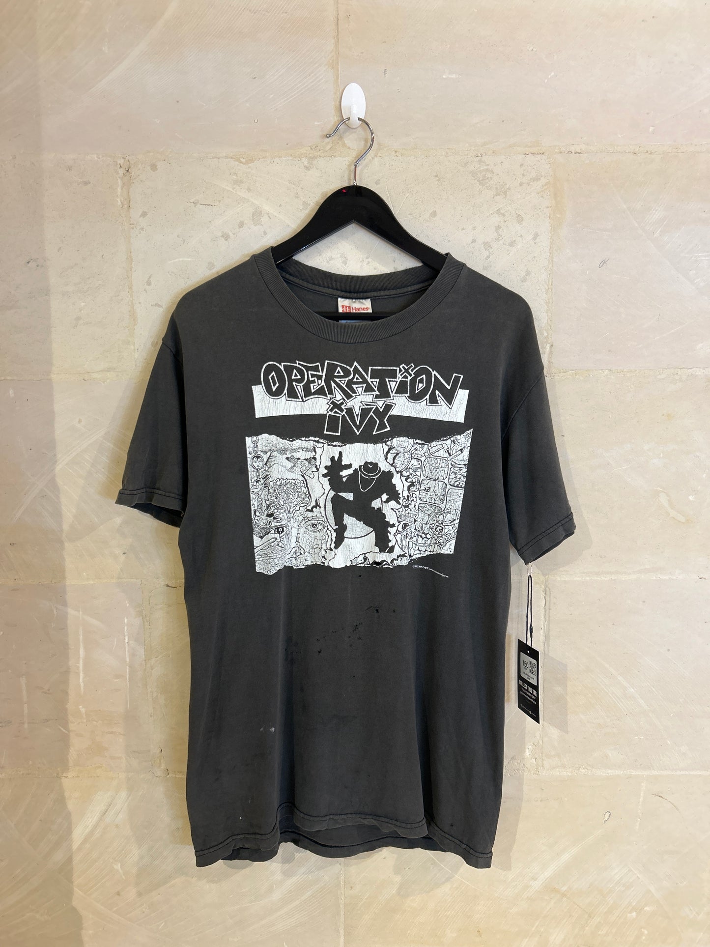 Vtg Operation Ivy Tee (Small) Multiple Holes