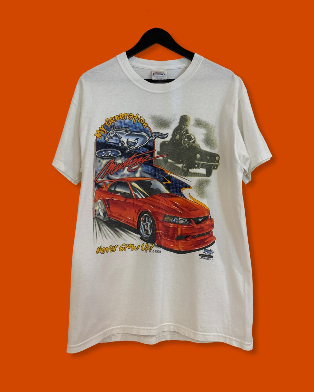 Vntg Mustang Racing Tee (Medium)