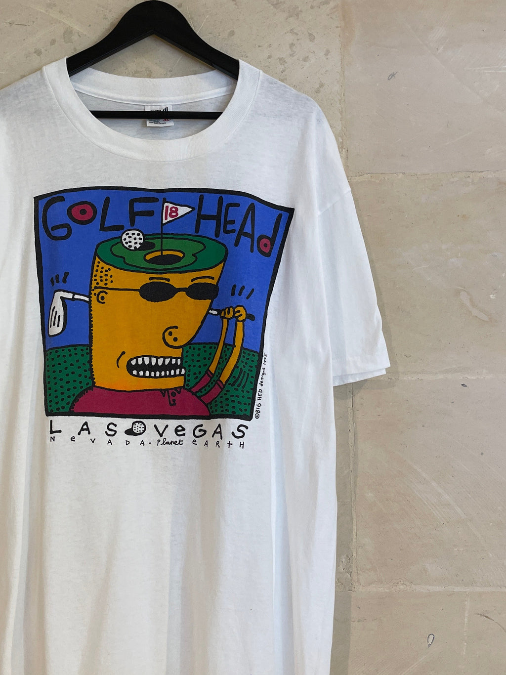 Vntg 1995 Gold Head Tee (XL)