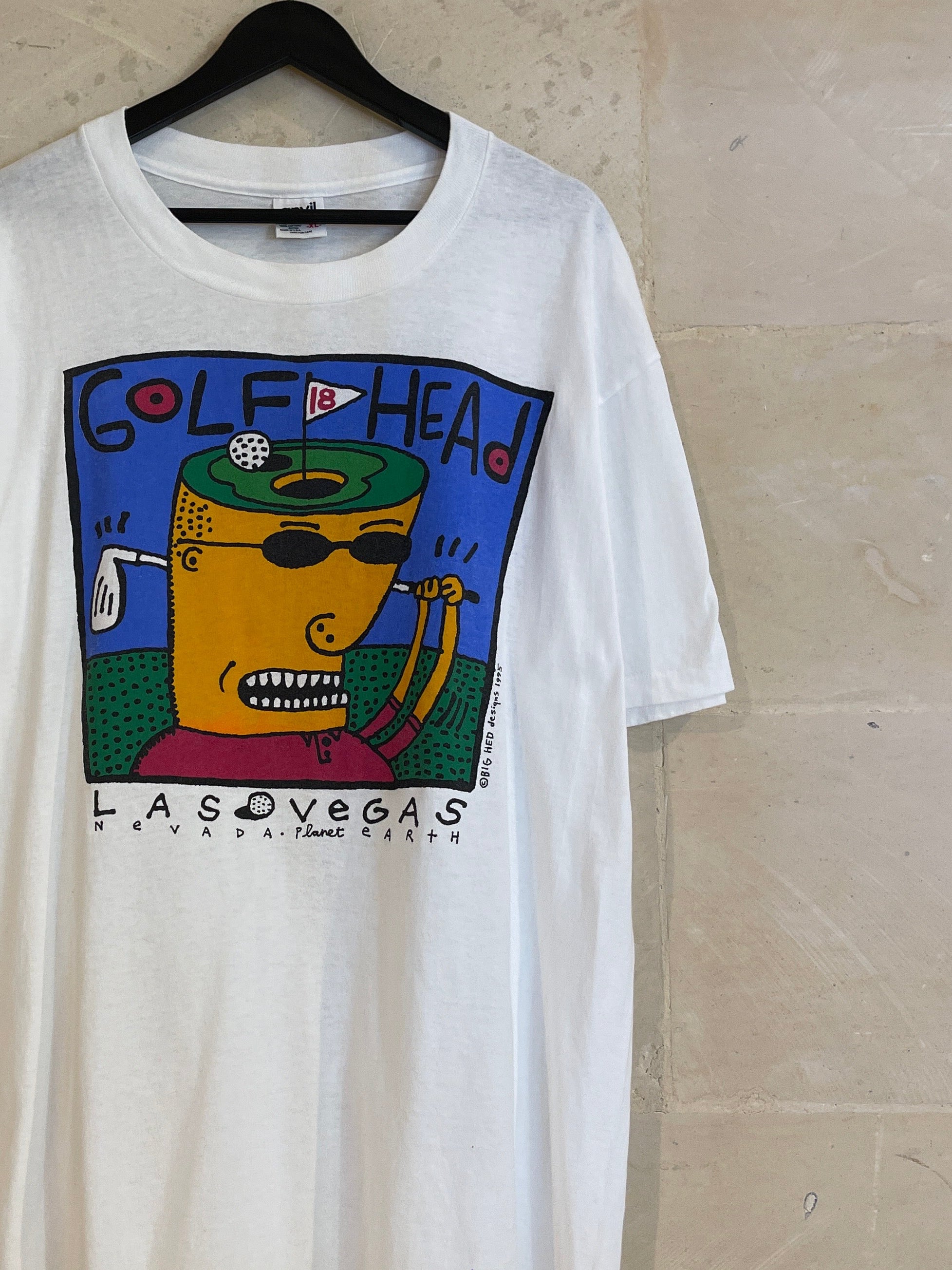 Vntg 1995 Gold Head Tee (XL)