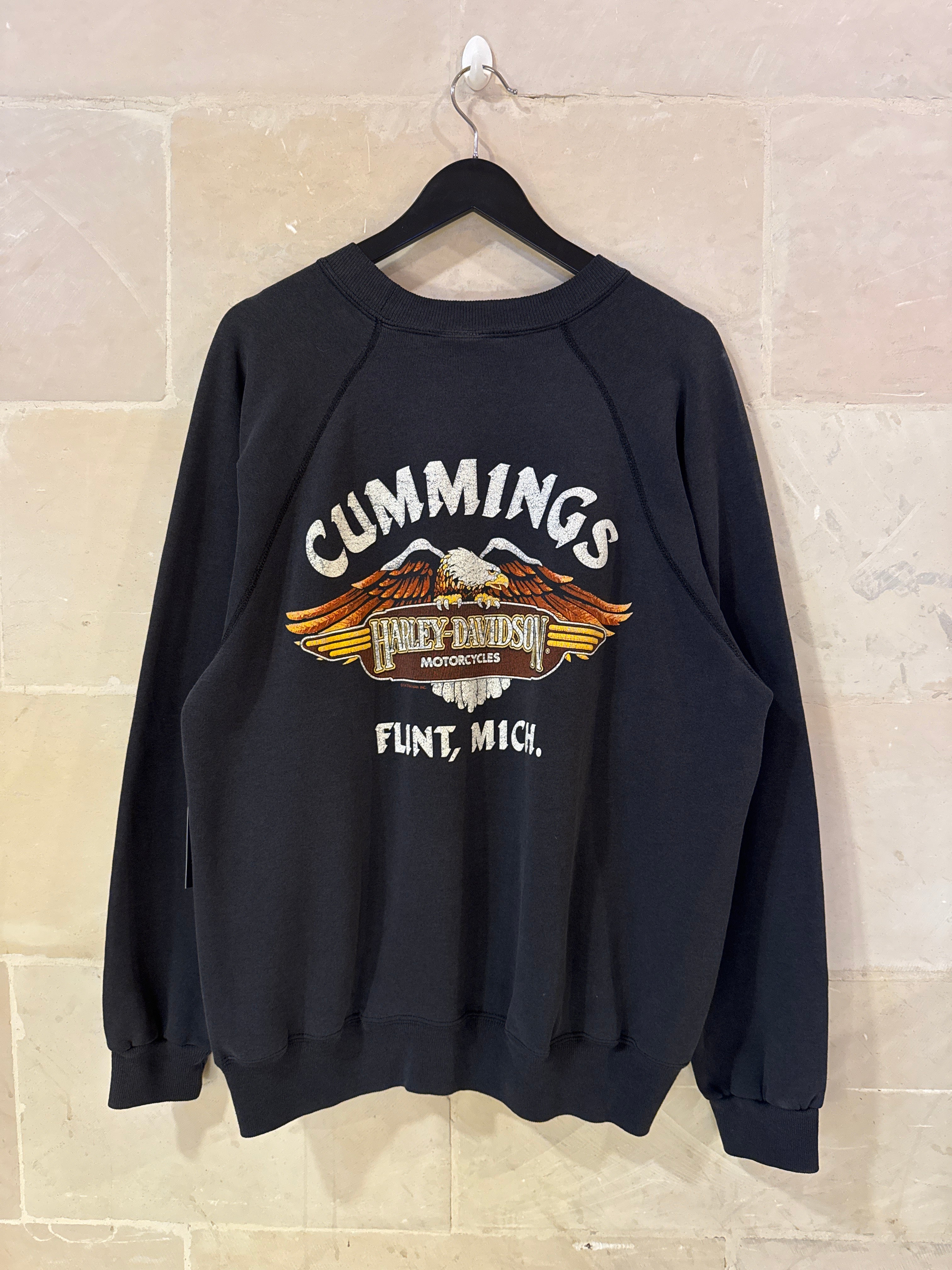 Vntg 1993 Harley Davidson Crewneck (Medium)