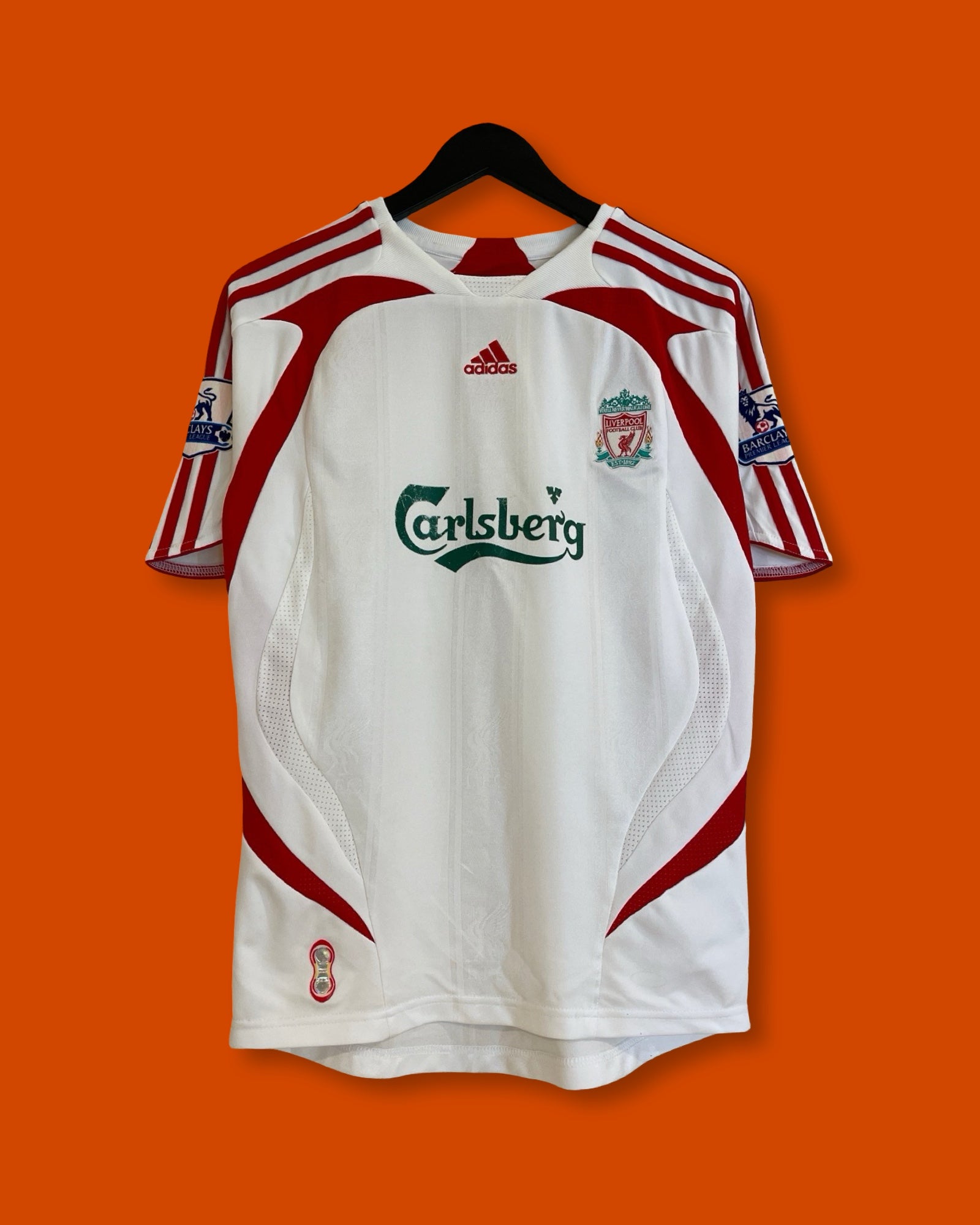 2007-08 Liverpool FC Away Shirt (Fits Meduim)