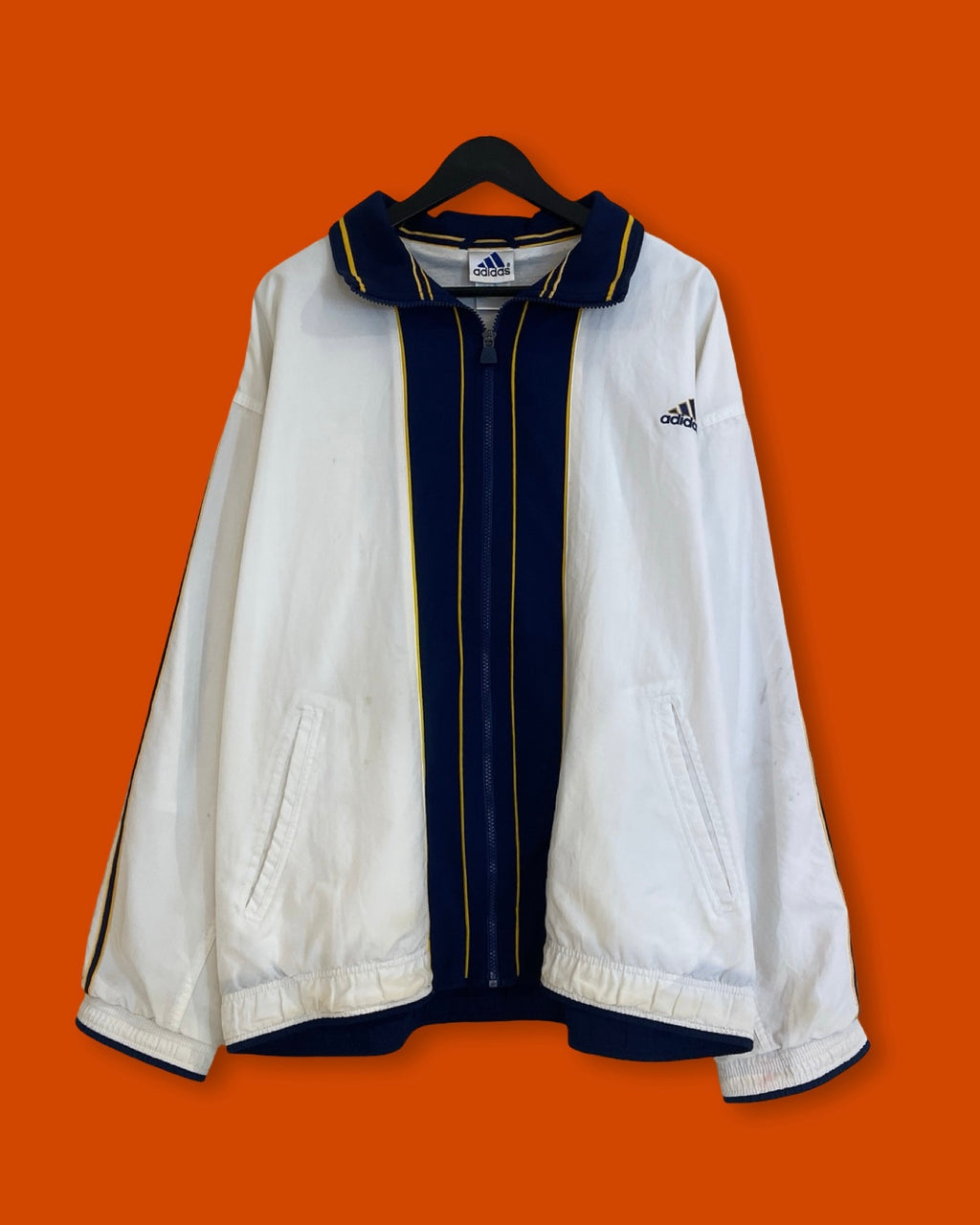 Vntg Fullzip Adidas Windbreaker (Large)
