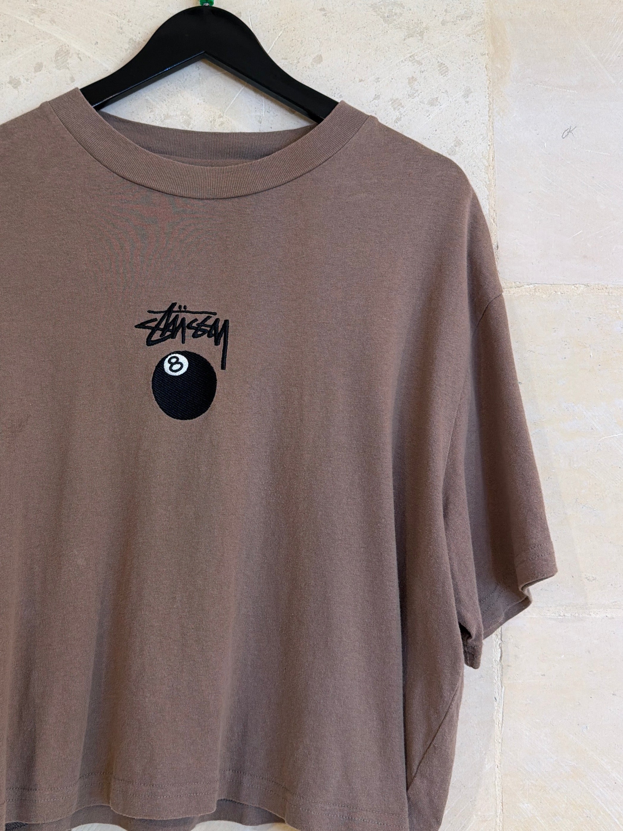 Stussy 8Ball  Cropped Tee (Wmns XL)
