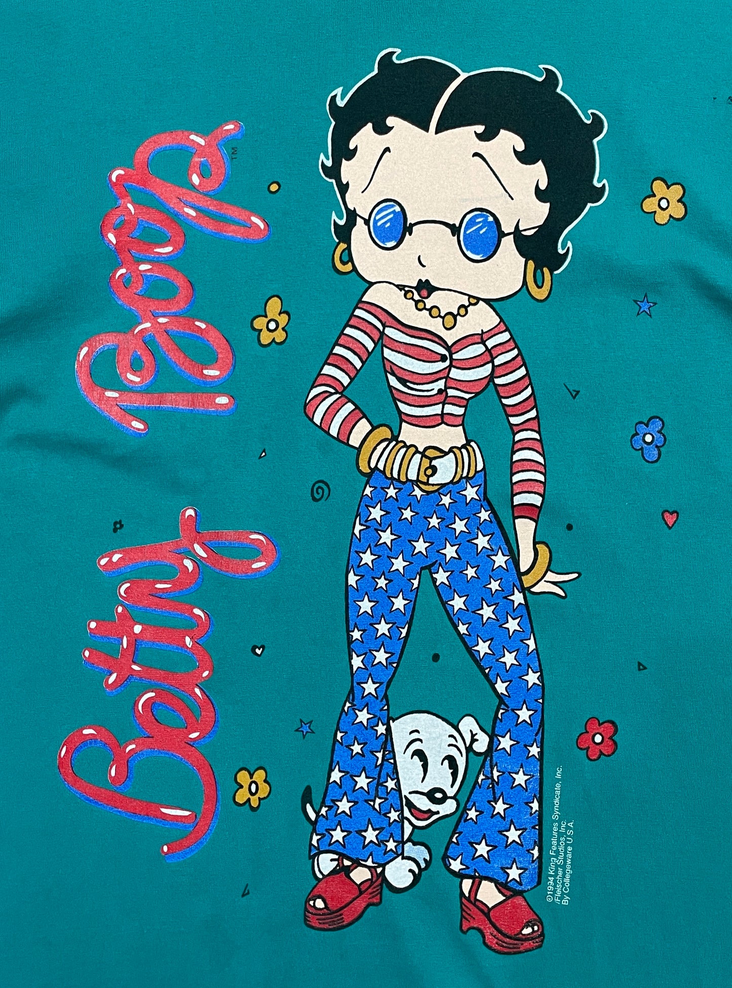 Vintage 1994 Betty Boop (XL) pinholed shown in photos