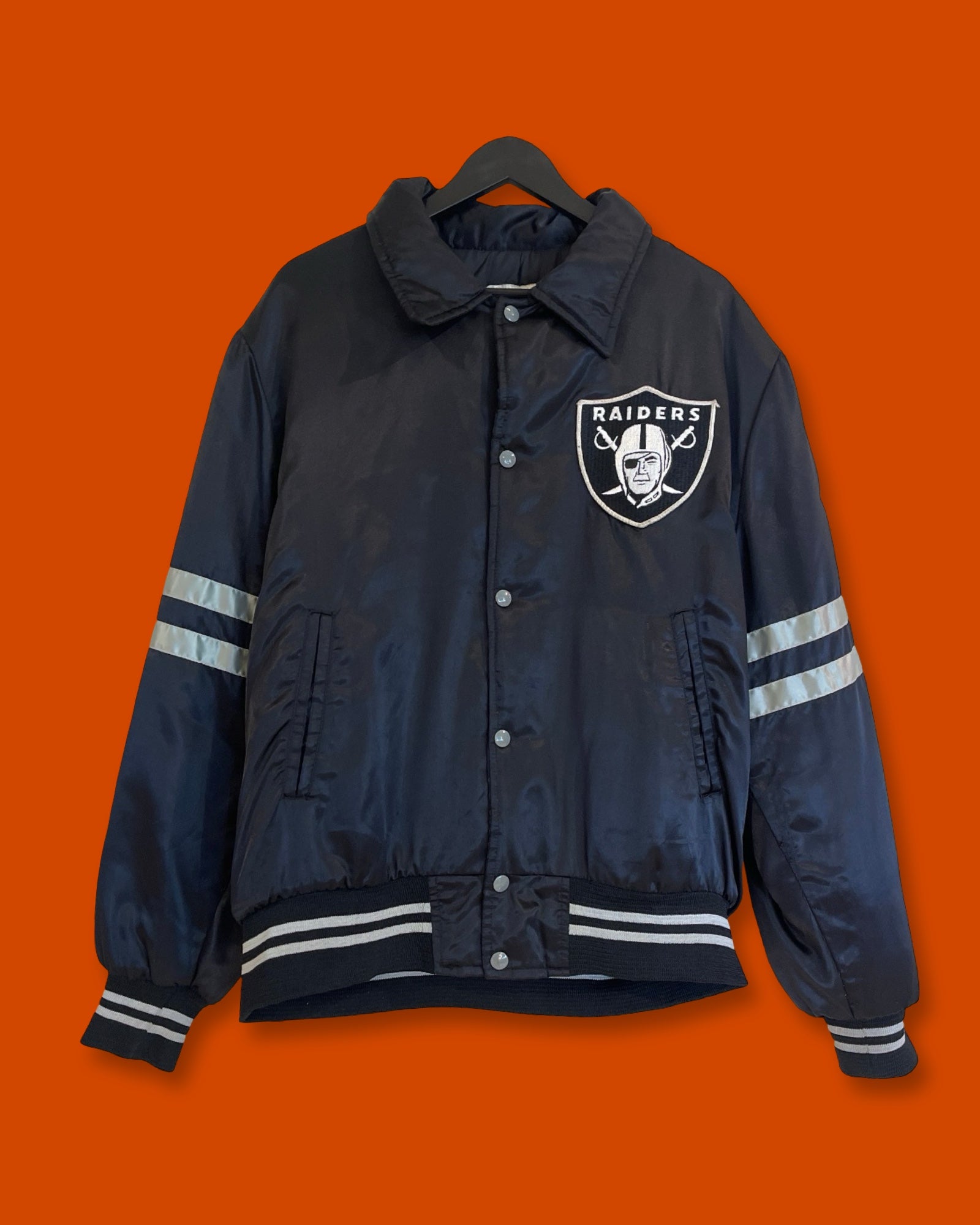 Vntg Raiders Jacket (Fits Large)