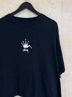 Stussy Broken Crown Cropped Tee (Large)