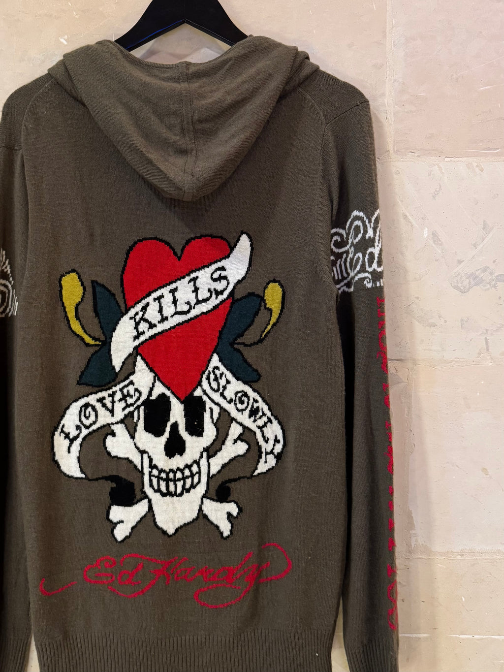 Ed hardy Hoodie (Large)