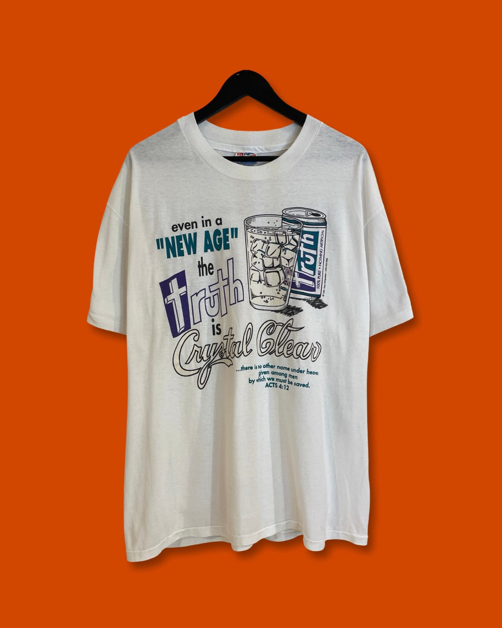 Vntg Crystal Clear Tee (XL)