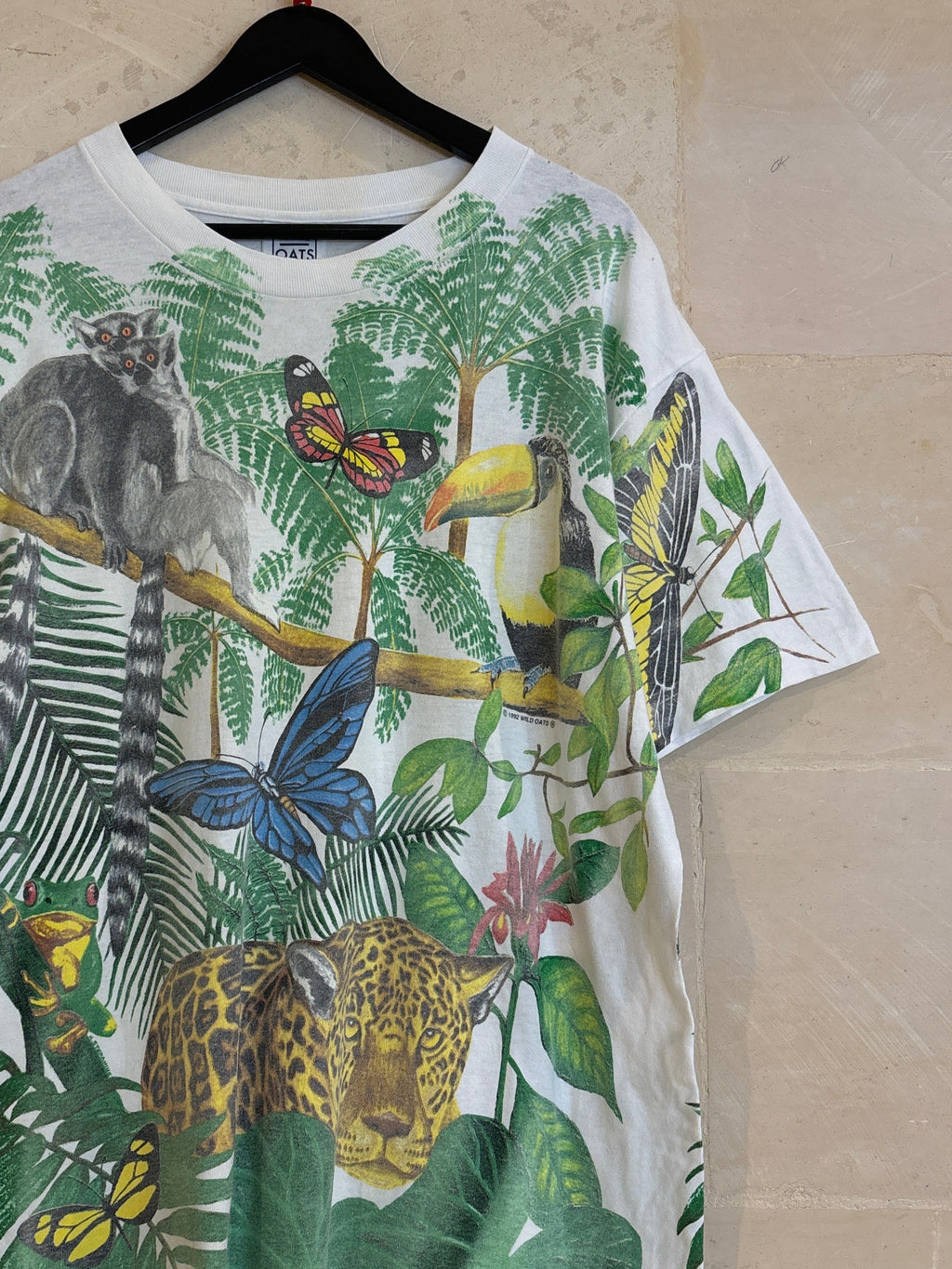 Vntg AOP Animal & Forest Tee (Large)