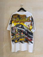 Vntg Dale Earnhartt Black Gold Racing Tee (Large)