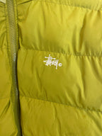 Stussy Puffer Light Green Jacket (Large)