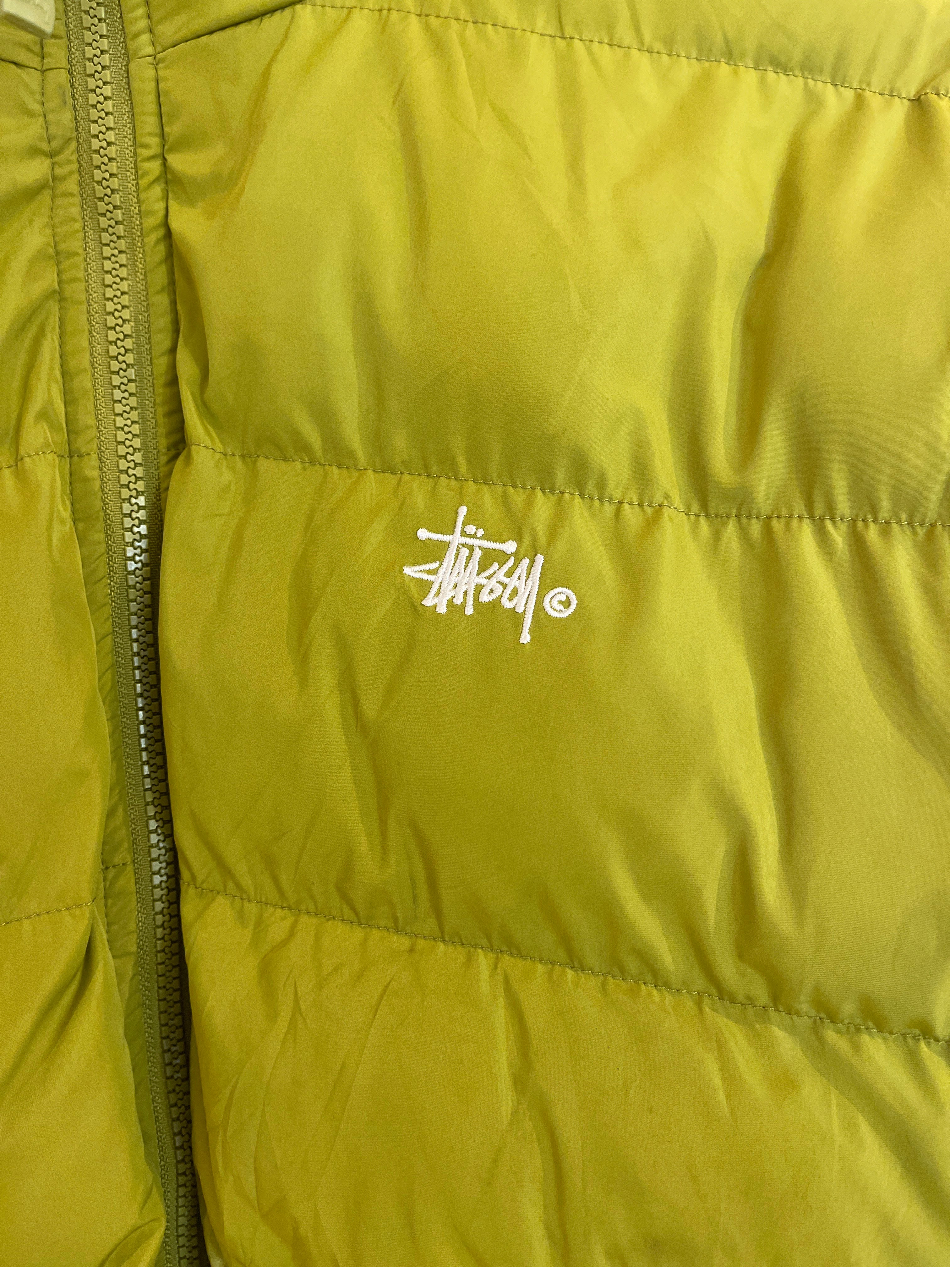 Stussy Puffer Light Green Jacket (Large)