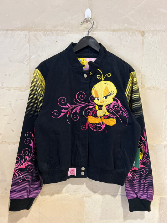 Vtg Tweety Bird Jacket Wmns (Large)