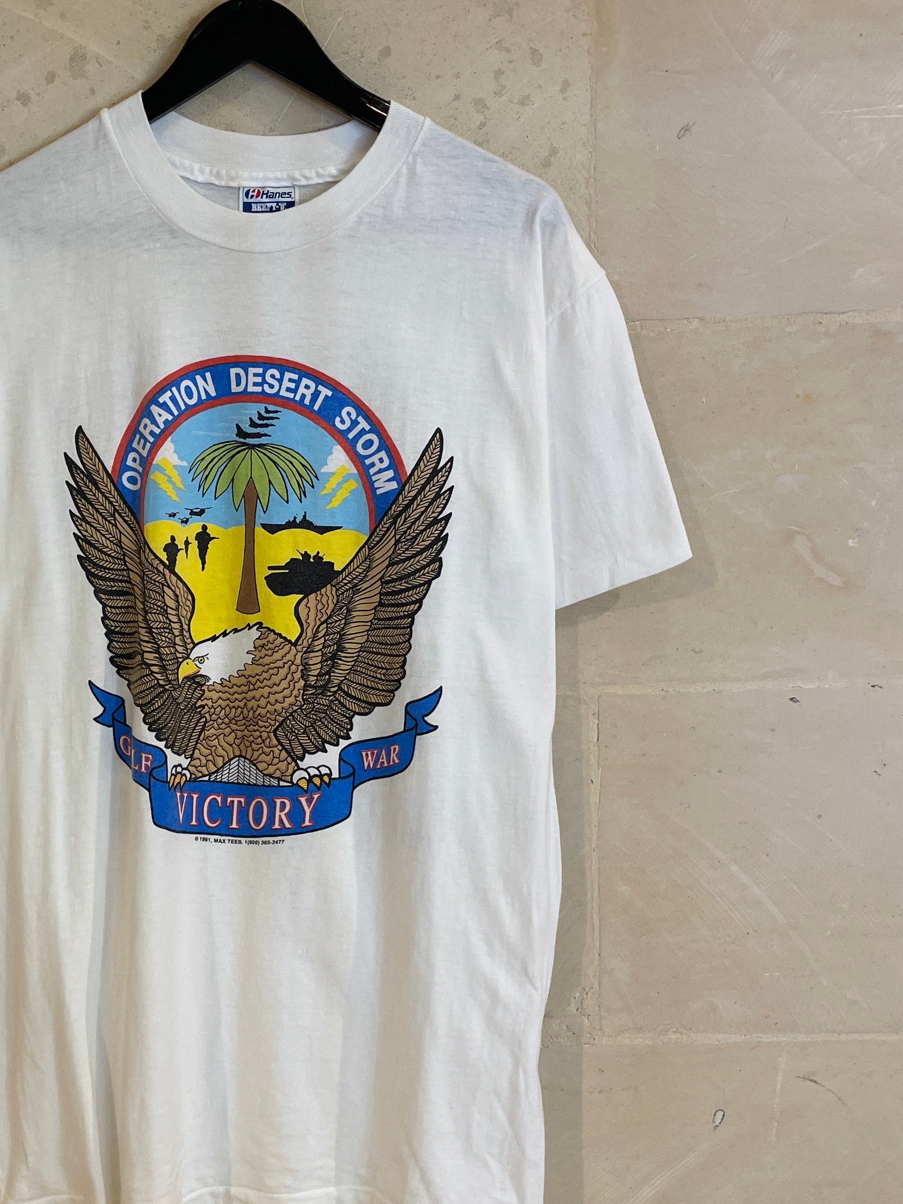 Vntg Operation Desert Storm Tee (Large)