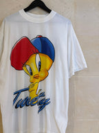 Vntg 1997 Tweety Bird Tee (XL) / SS